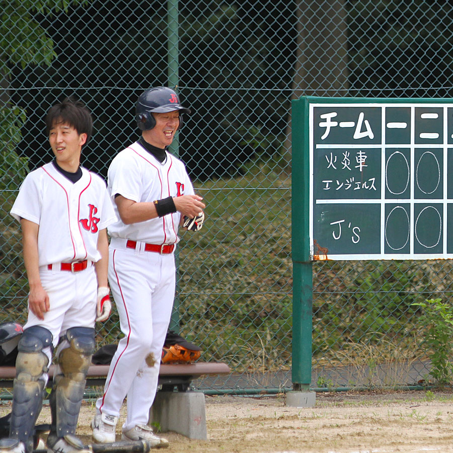 Ｊ's (ｼﾞｪｲｽﾞ)草野球写真
