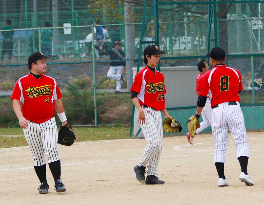 ロイヤルズ・草野球写真
