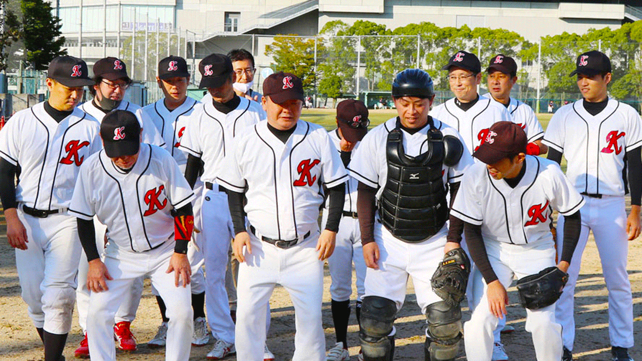 草野球写真・チームK・大阪北リーグ野球大会