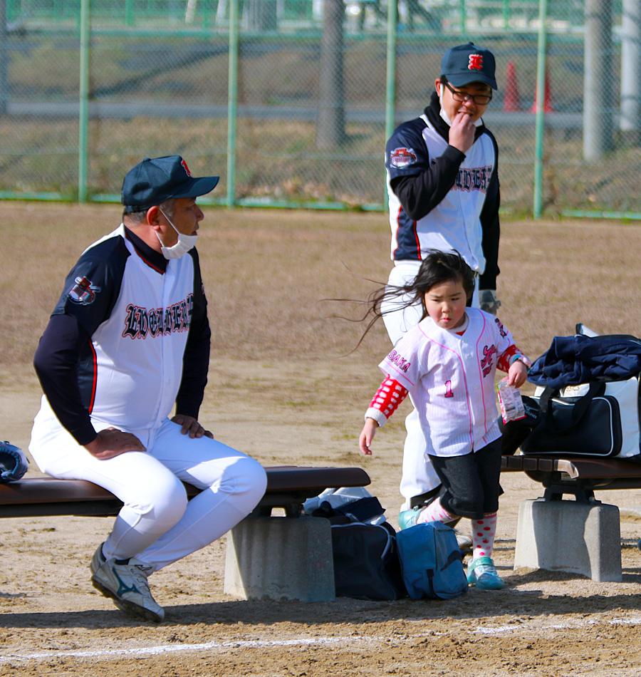 草野球写真・EVOLVERZ・エヴォルヴァーズ・大阪北リーグ野球大会