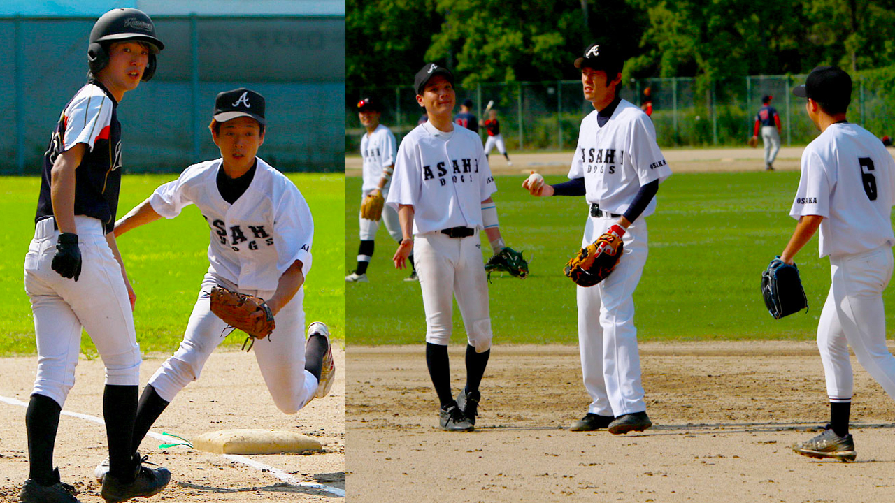 草野球写真・旭ドックス・ASAHIDOGS・アサヒドックス・大阪北リーグ野球大会