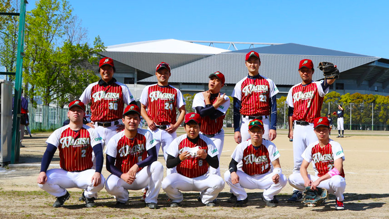 草野球写真・渚ベースボール・第84回大阪北リーグ野球大会