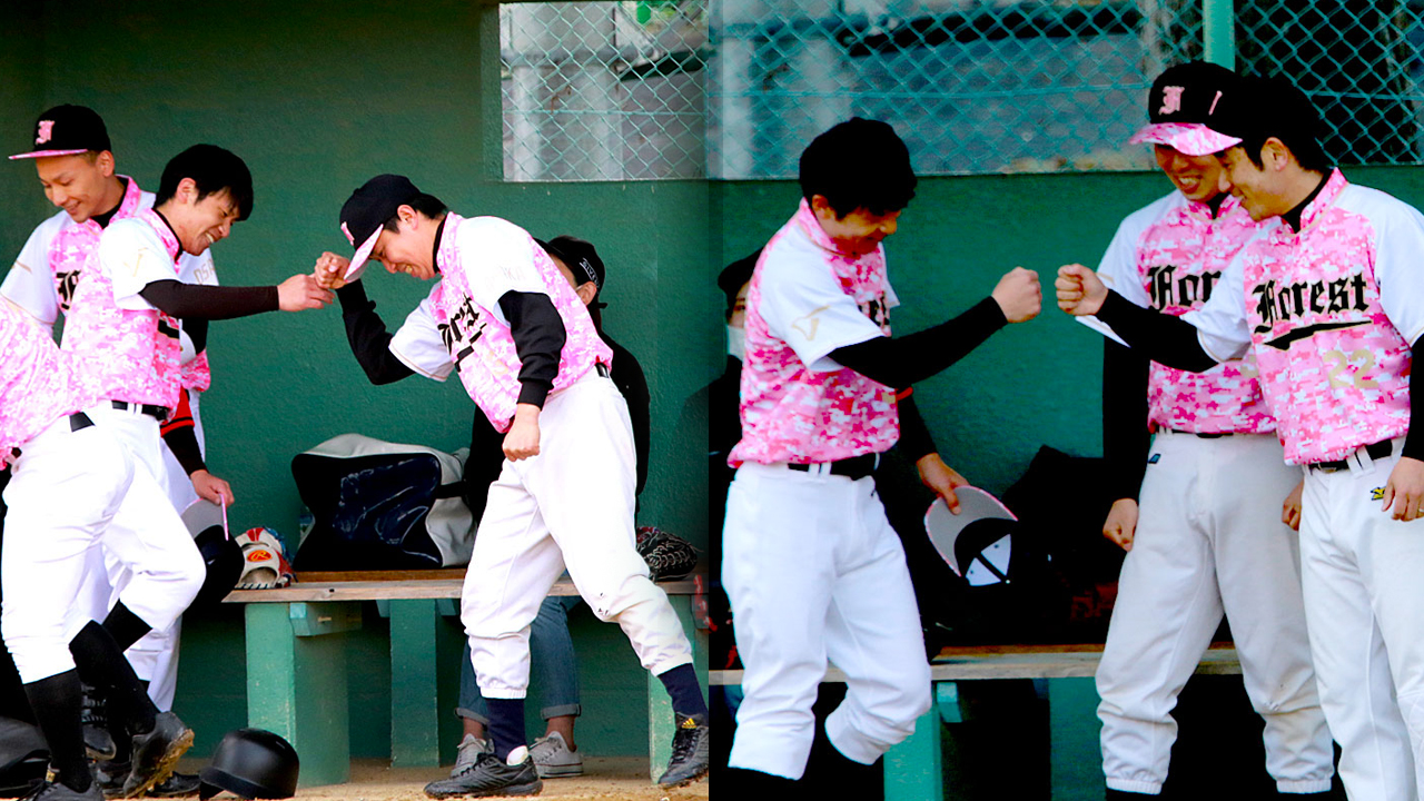 草野球写真・フォレスト大阪・大阪北リーグ野球大会