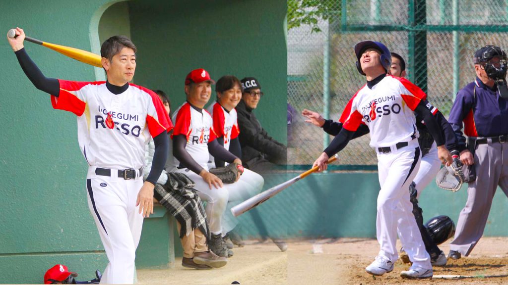 草野球写真・井上組・第80回大阪北リーグ野球大会