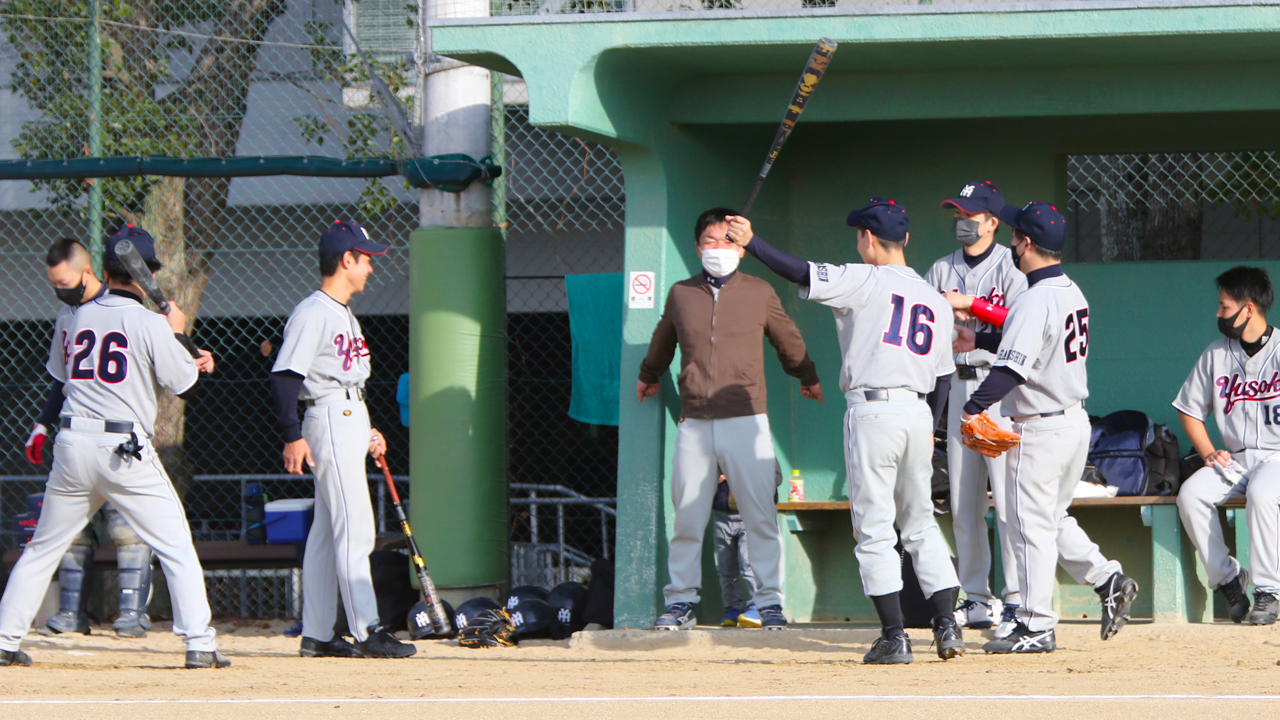 草野球写真・阪神輸送機・総当たり戦・大阪北リーグ野球大会