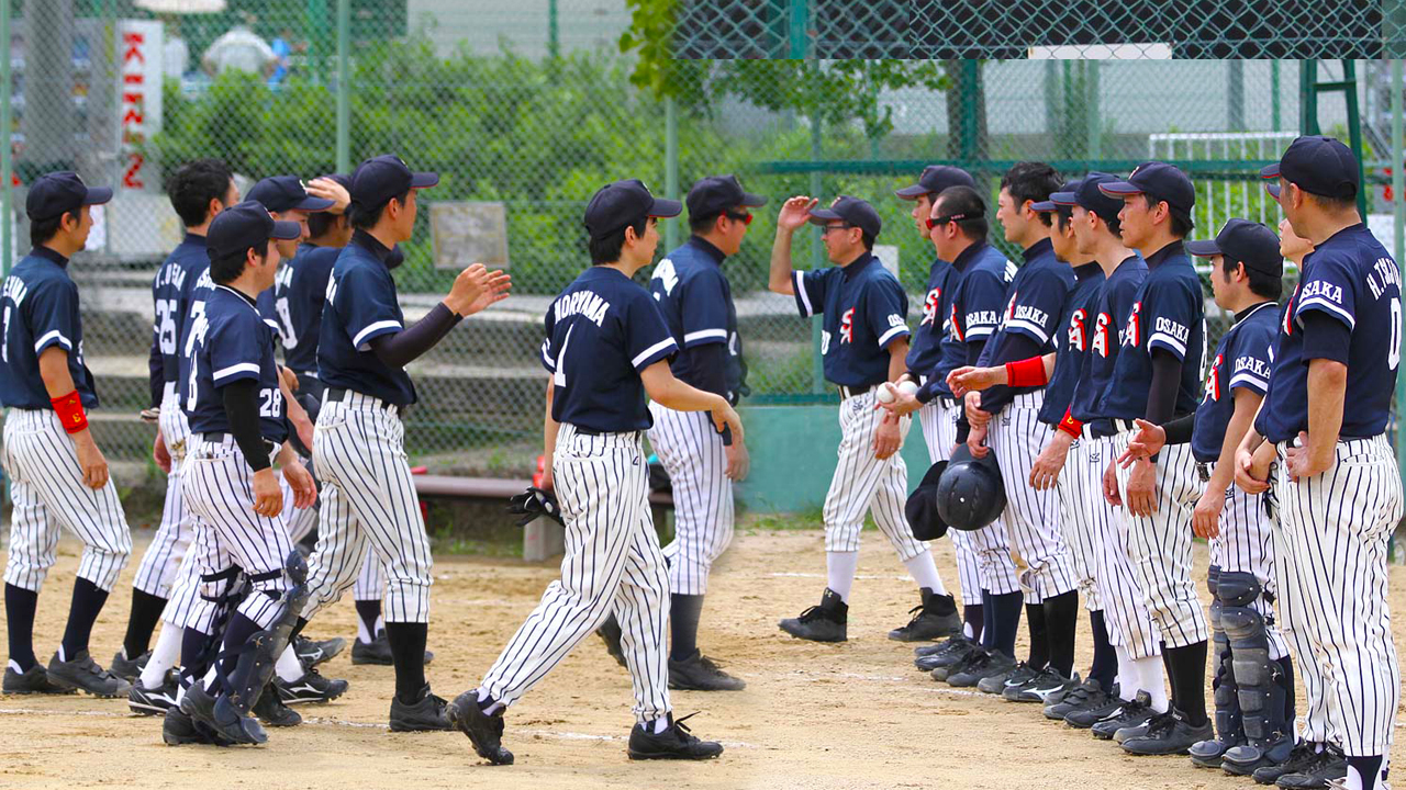 草野球写真・Smile Always・スマイルオールウェイズ・第83回大阪北リーグ野球大会