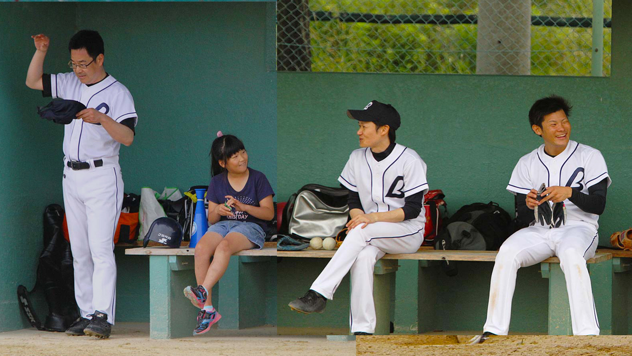 草野球写真・💛・ハートブレークス・第79回大阪北リーグ野球大会