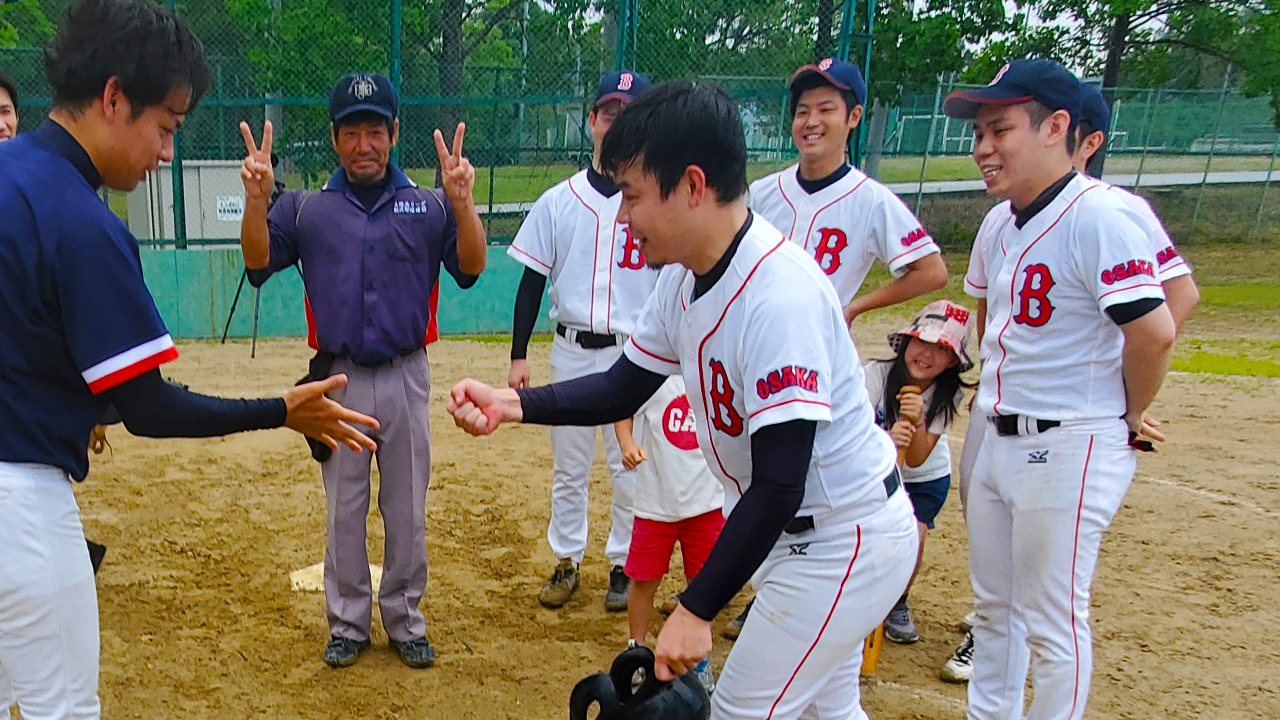 草野球写真・ WILD BOARS・ワイルドボァーズ・第82回大阪北リーグ野球大会