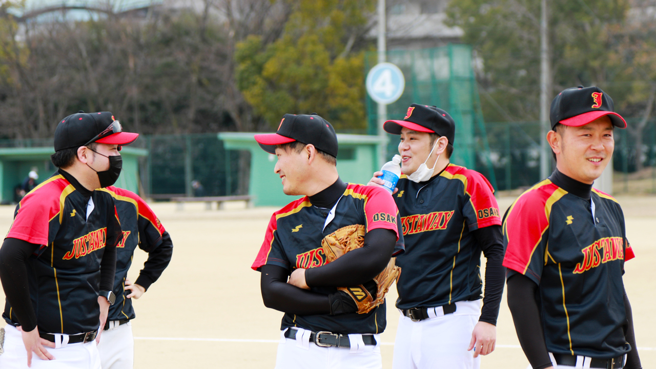 草野球写真・ジャスタウェイ・第37回総当たり戦・大阪北リーグ野球大会