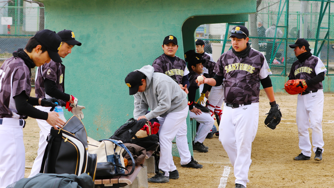 草野球写真・Sanyurec・サンユレック・第38回総当たり戦・大阪北リーグ野球大会