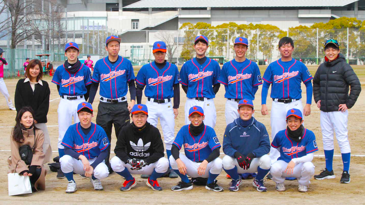 草野球写真・BlunTrains・ブルートレインズ・第82回大阪北リーグ野球大会