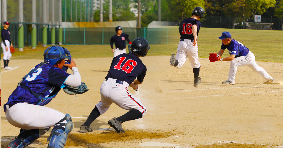 第40回三部総当たり戦・イベーズ対ベイスターズ・大阪北リーグ野球大会