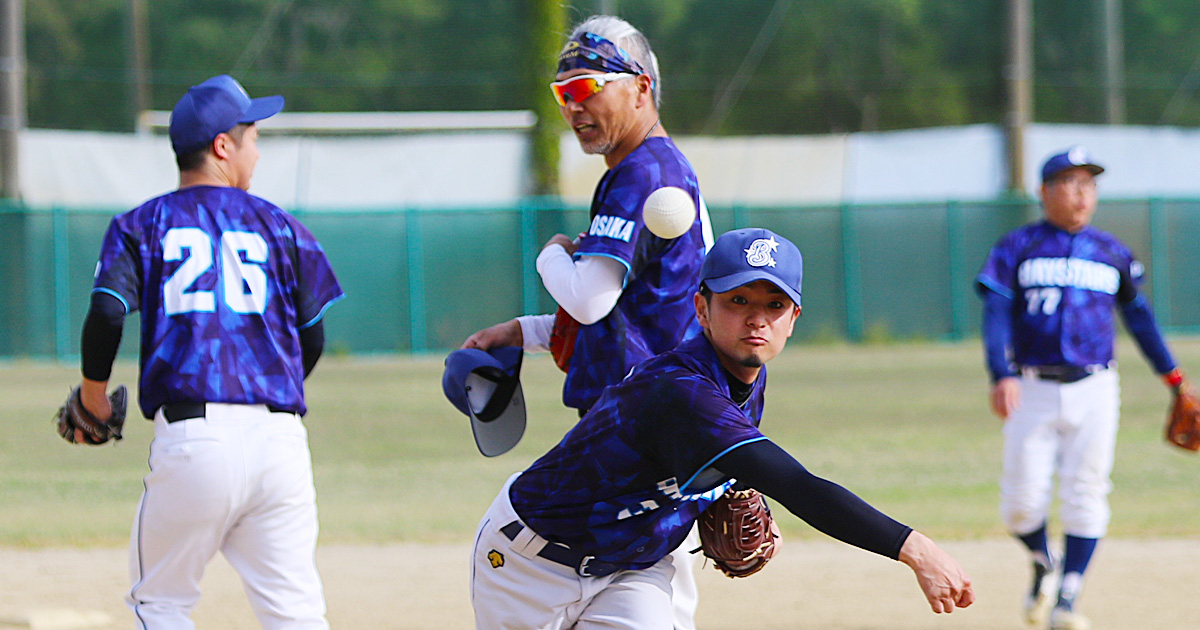 第40回三部総当たり戦・ベイスターズ対イベーズ・大阪北リーグ野球大会・2025.04.20