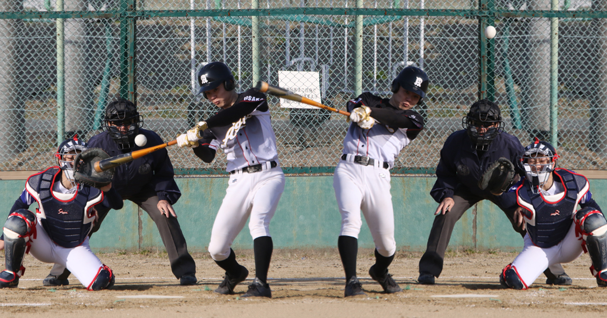 草野球大会・アグス対ビバエキスプレス・大阪北リーグ野球大会