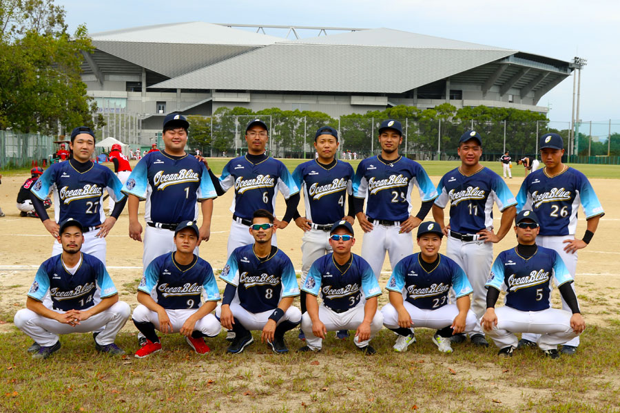 草野球写真・オーシャンブルー・OceanBlue・大阪北リーグ野球大会