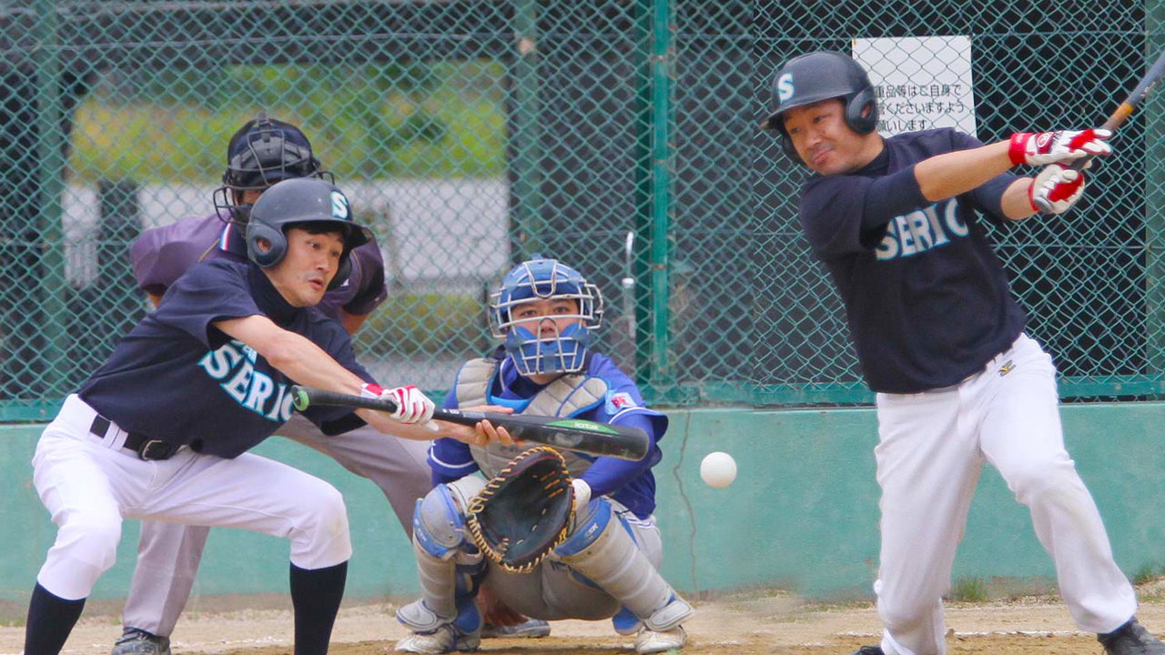 草野球写真・第34回総当り戦・チームセリオ・大阪北リーグ野球大会