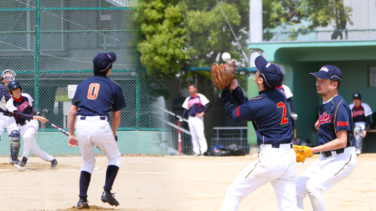 草野球写真・Emdics・エムディーズ・第78回大阪北リーグ野球大会