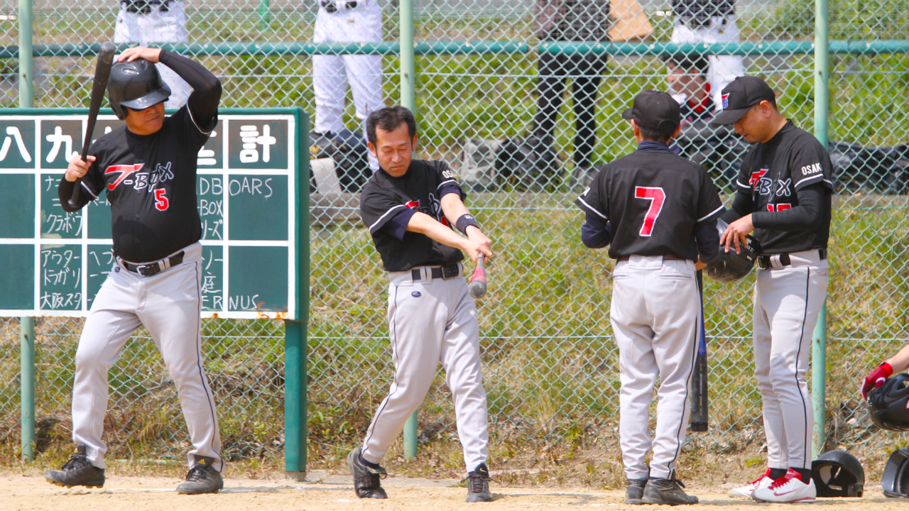 草野球写真・T-BOX・ティーボックス・第80回大阪北リーグ野球大会