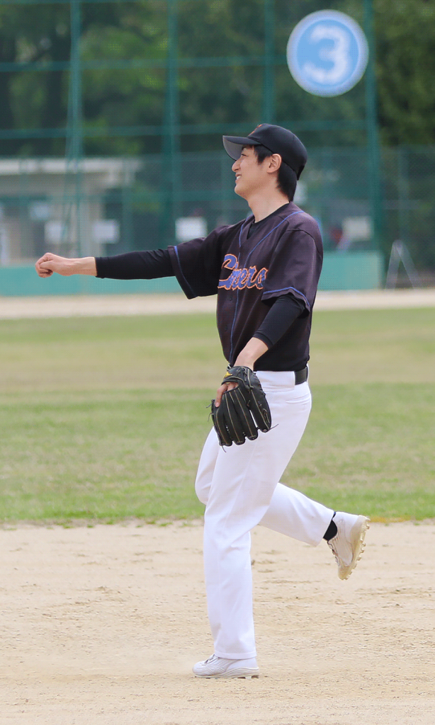 草野球大会・第40回総当たり戦・四部・ジョーズ対ライナーズ・大阪北リーグ野球大会・2025.04.20