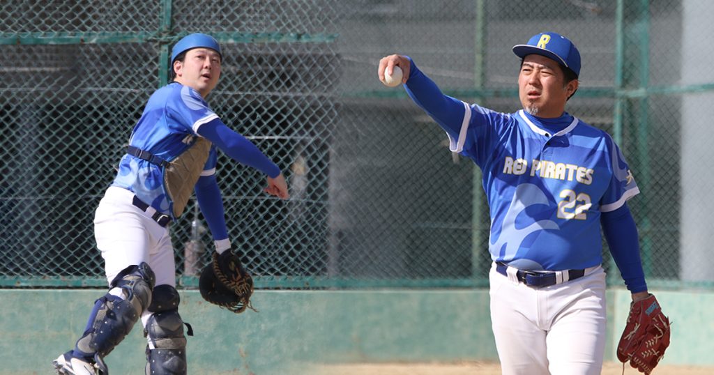 草野球写真・レッドパイレーツ