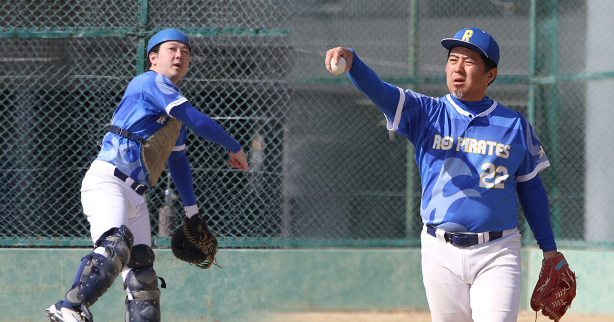 草野球写真・レッドパイレーツ