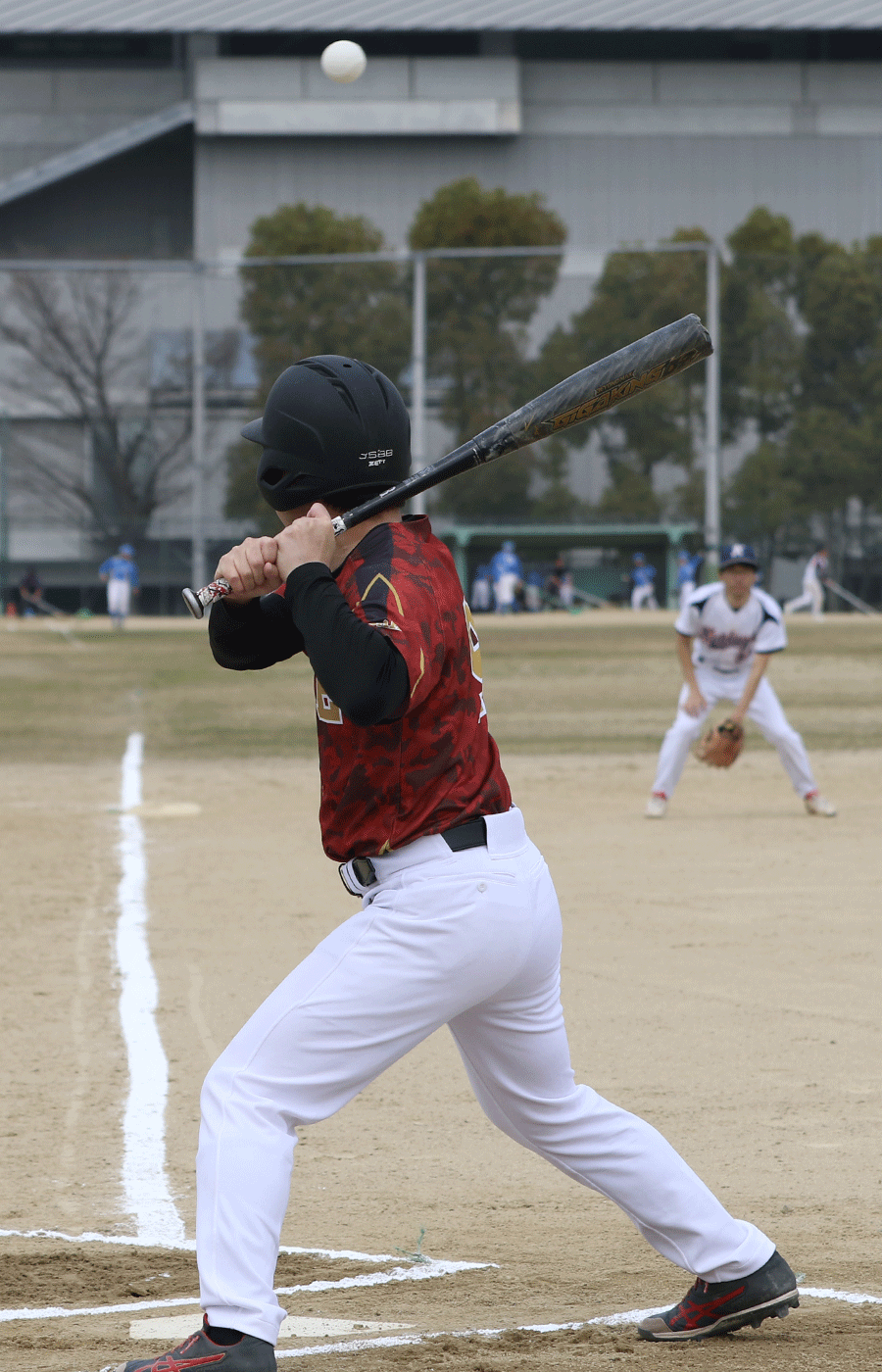 総当たり戦・二部・ゲート対旭洋株式会社・大阪北リーグ野球大会・2026.03.29.撮影
