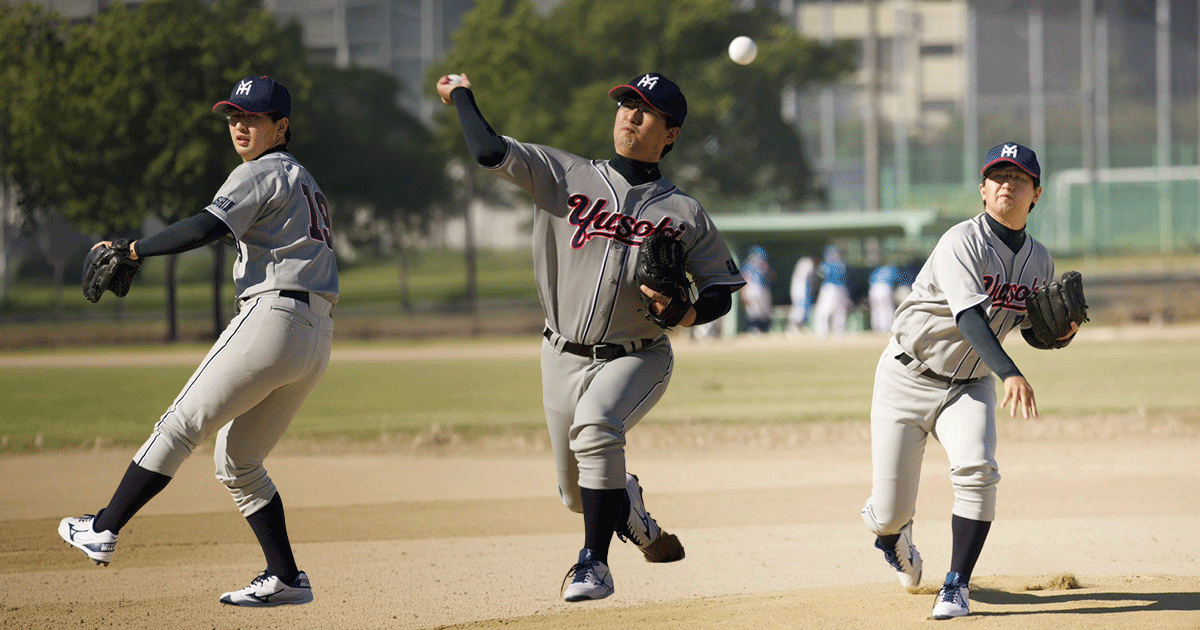 草野球写真・阪神輸送機・大阪北リーグ野球大会